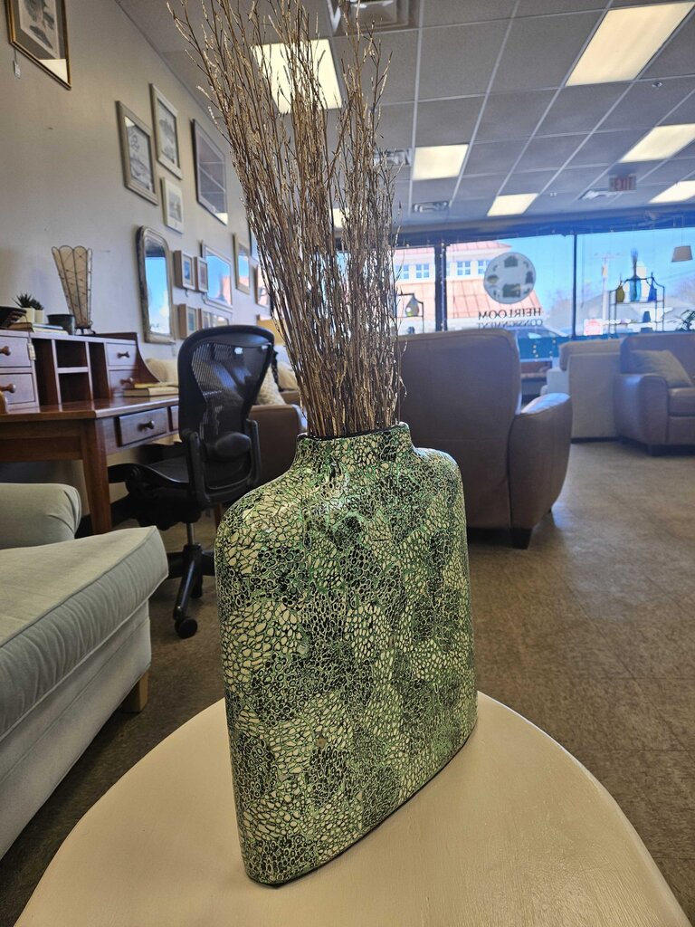 Ceramic Mosaic Bottle Vase