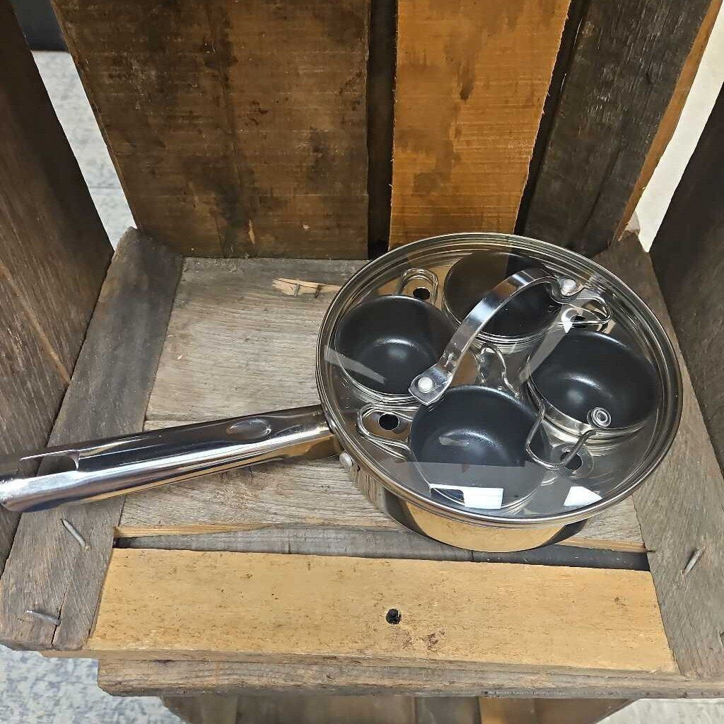 Endurance Stainless Steel 4-Egg Poacher
