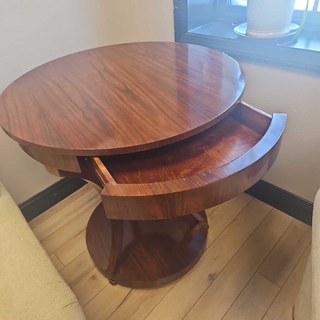 Dessin Fournir Round Jordan Side Table by Kerry Joyce