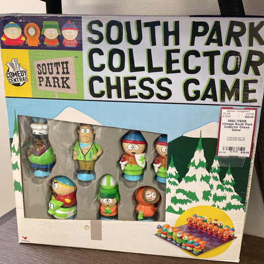 Vintage South Park Collector Chess Game