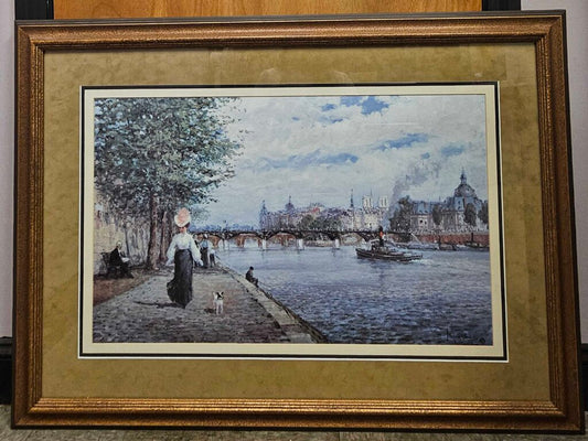 "The Bridges of Paris" by Alan Maley Print