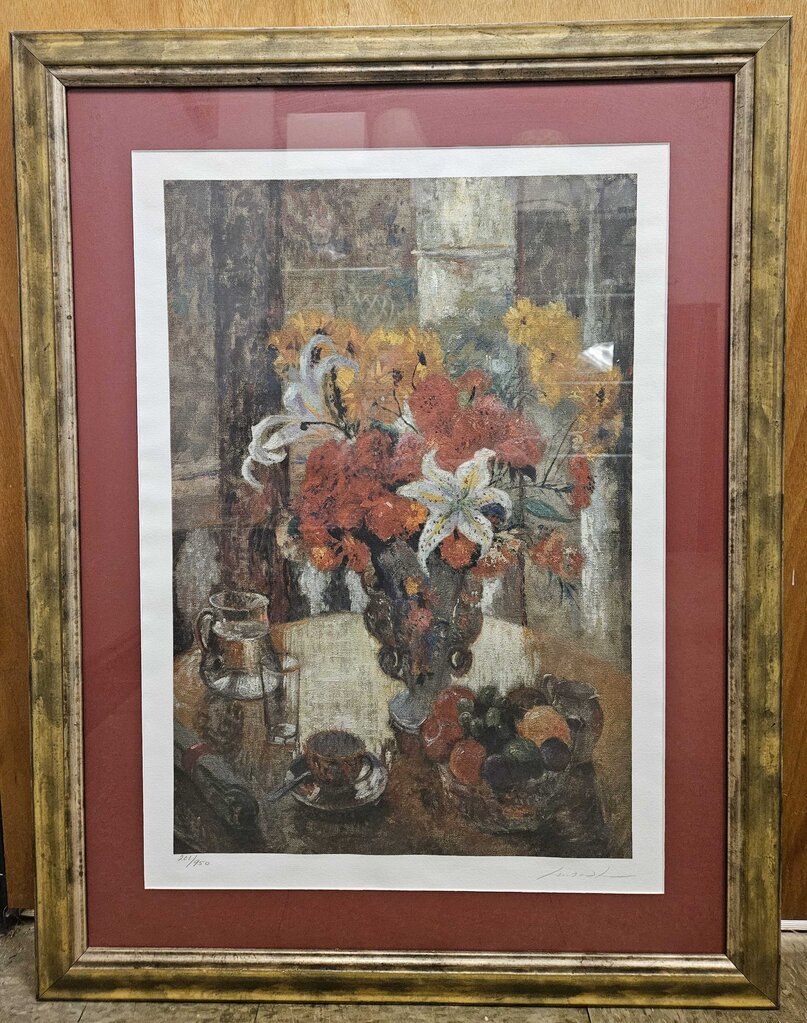 "Still Life by Window" by Louisa Li Lithograph Print 201/950