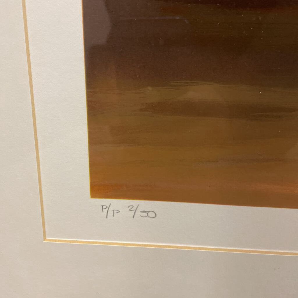 David Kroll Limited Edition Etching Print 2/50