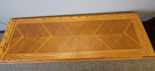 MCM Oak Entryway Table
