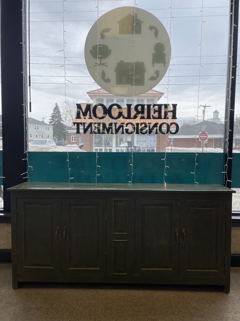 Asia West Colonial Distressed Wood Sideboard