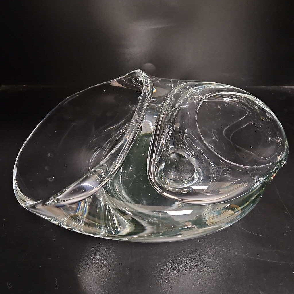 Handblown Glass Bowl by Carlson Glassworks