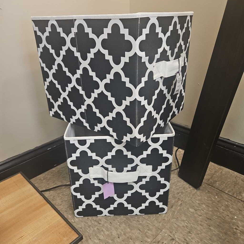 Collapseable Fabric Storage Bin