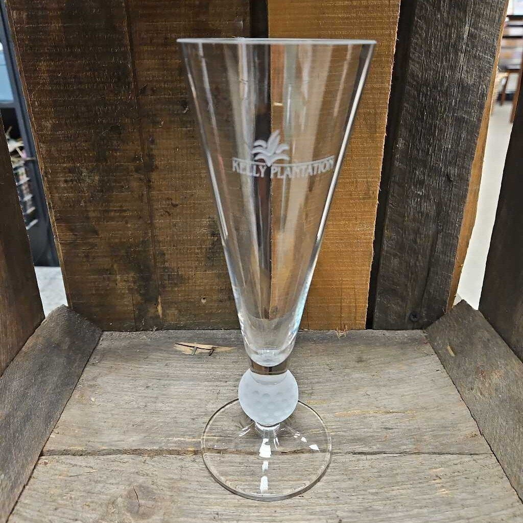 Vintage Golfball Pilsner Glass