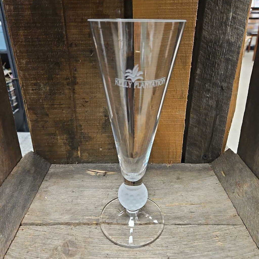 Vintage Golfball Pilsner Glass