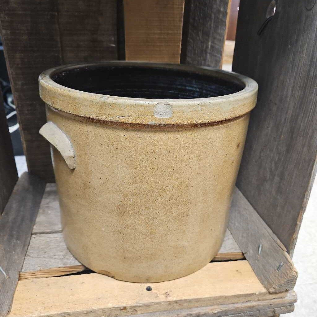 Vintage Stoneware Pottery Crock