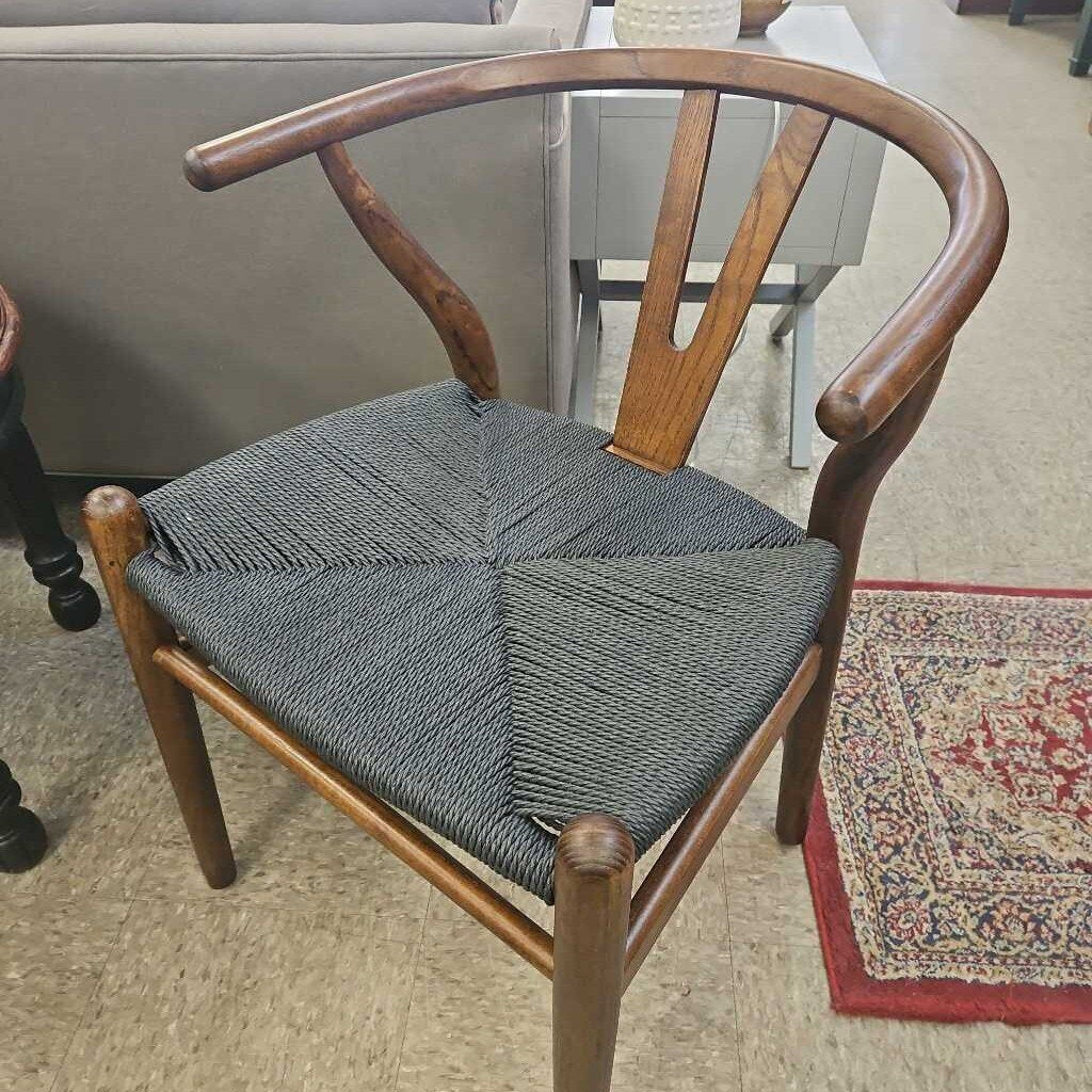 Thorvald & Design "The Wish Chair" in Walnut with Black Seat