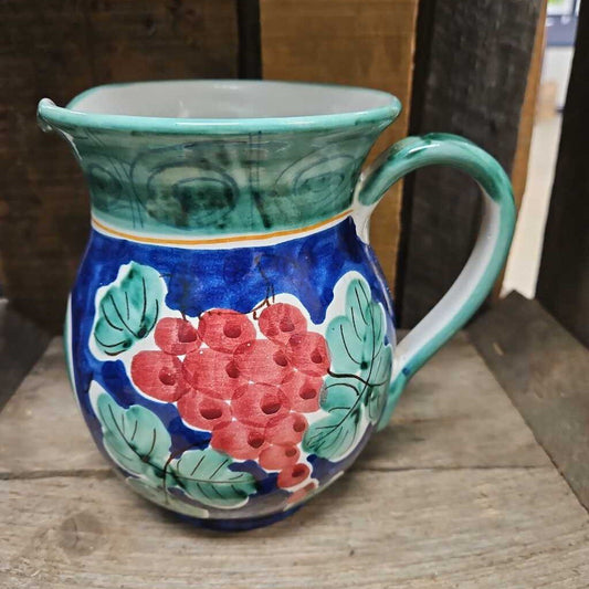 Sorrento Handpainted Ceramic Pitcher