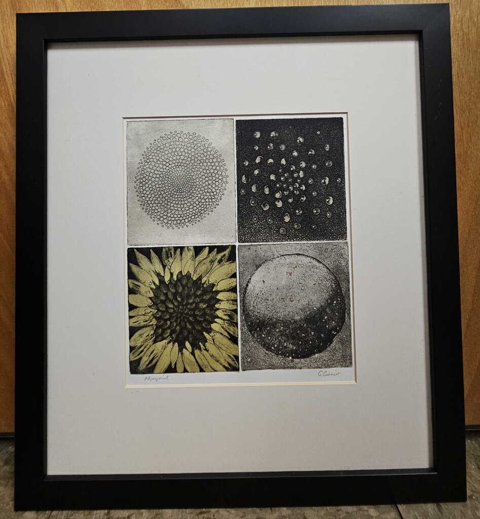 Monoprint Abstract Art by G. Grenier