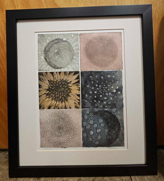 Monoprint Abstract Art by G. Grenier