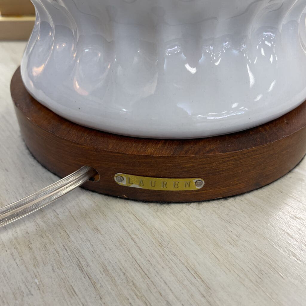 Pineapple Table Lamp with Fabric Shade