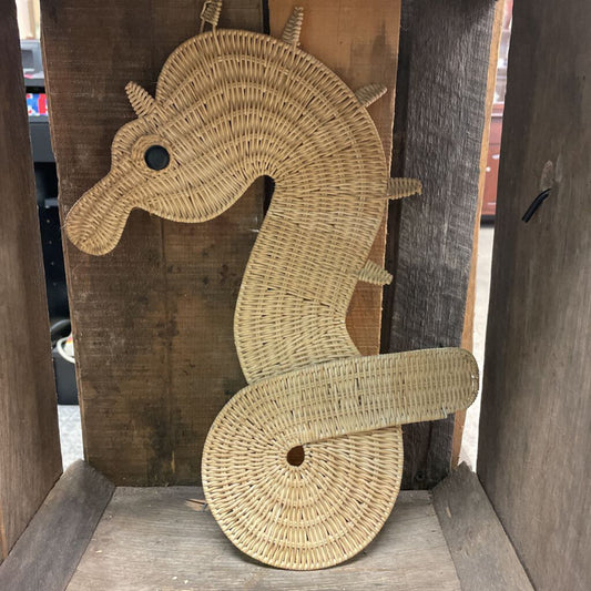 Woven Seahorse Wall Decor
