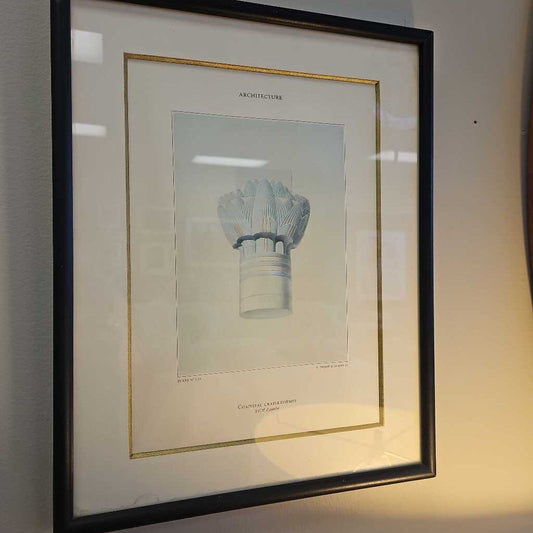 Chaopiteau Crateriformes "Architecture" Framed Print