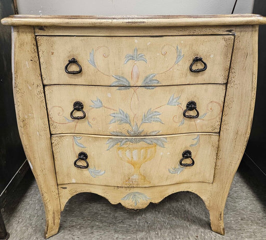 Drexel Heritage Collection Provincial Country 3 Drawer Nightstand