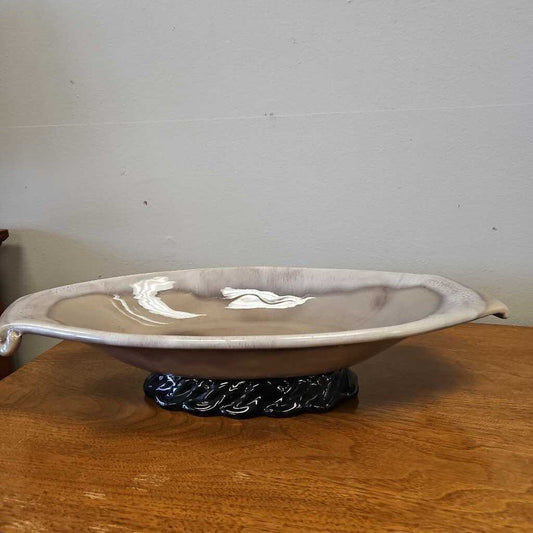 Decorative Glazed Ceramic Dish
