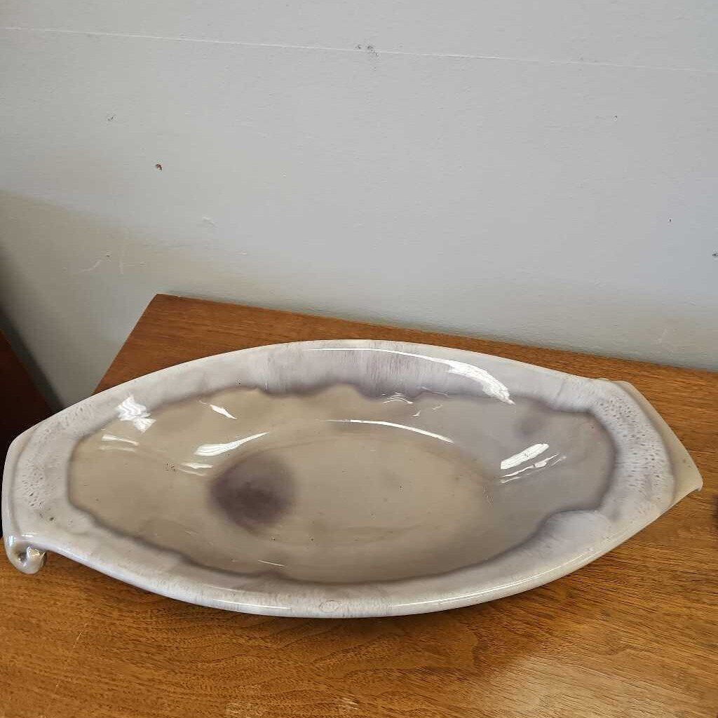 Decorative Glazed Ceramic Dish