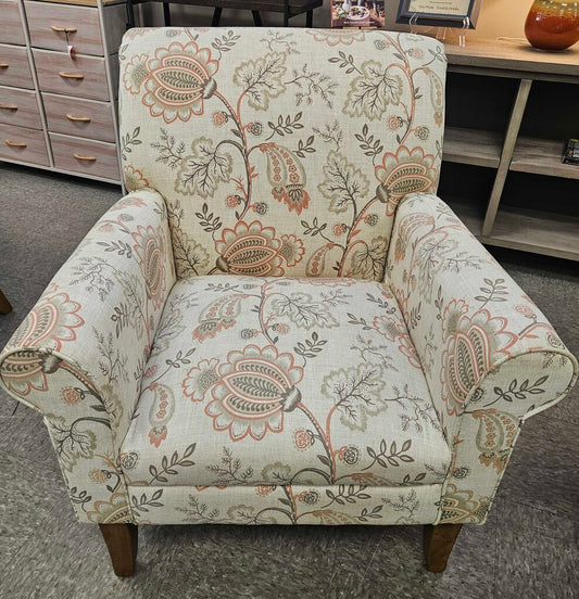 Pier 1 Imports Upholstered Floral Arm Chair