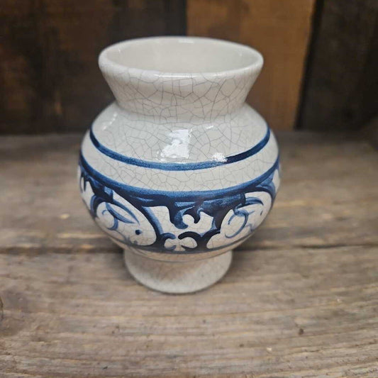 Dedham Pottery Rabbit Mini Vase