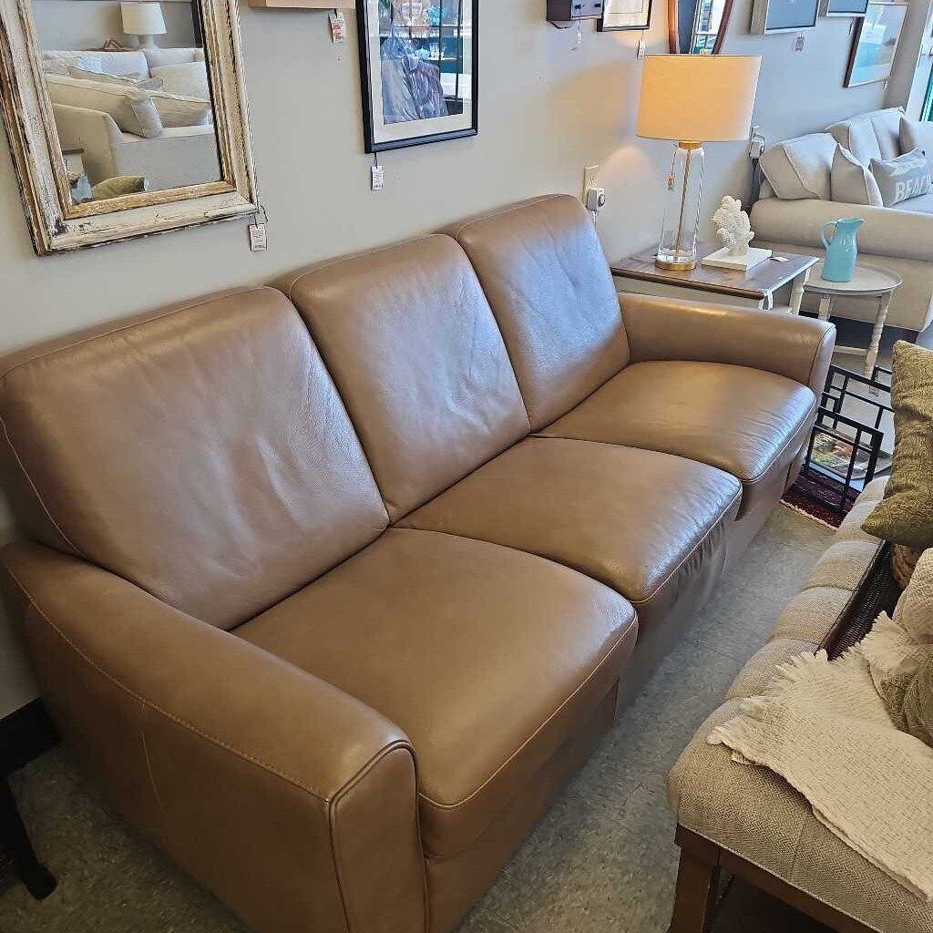Natuzzi Editions Leather Sofa