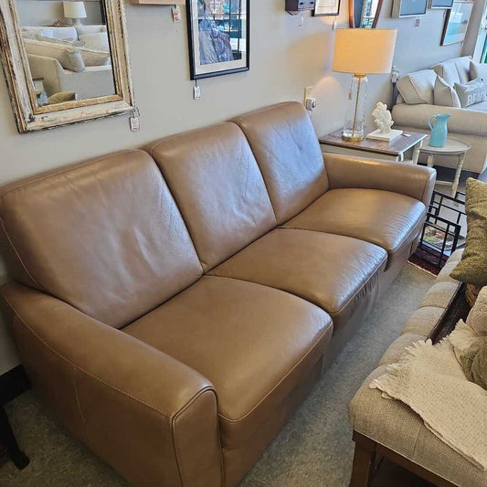 Natuzzi Editions Leather Sofa