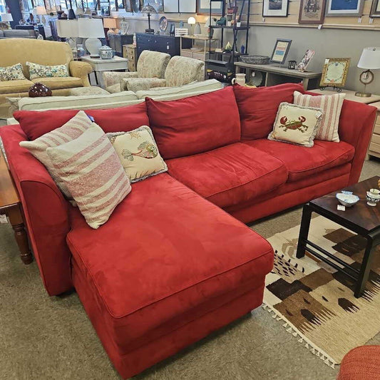 Klaussner Sectional Sofa with Chaise