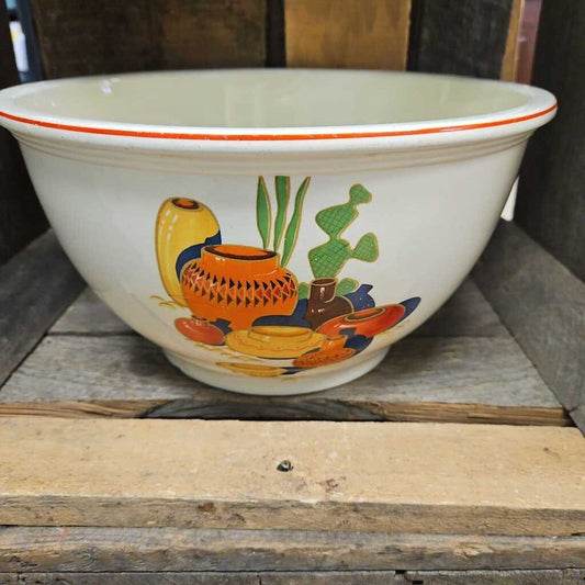Kitchen Kraft Oven Serve - Homer Laughlin Hacienda Large Bowl