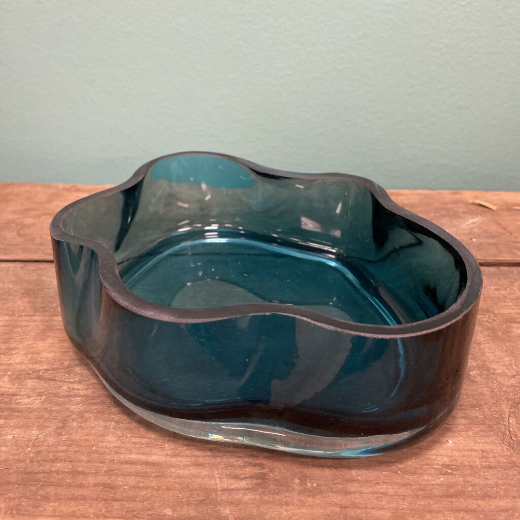 Blue Glass Bowl