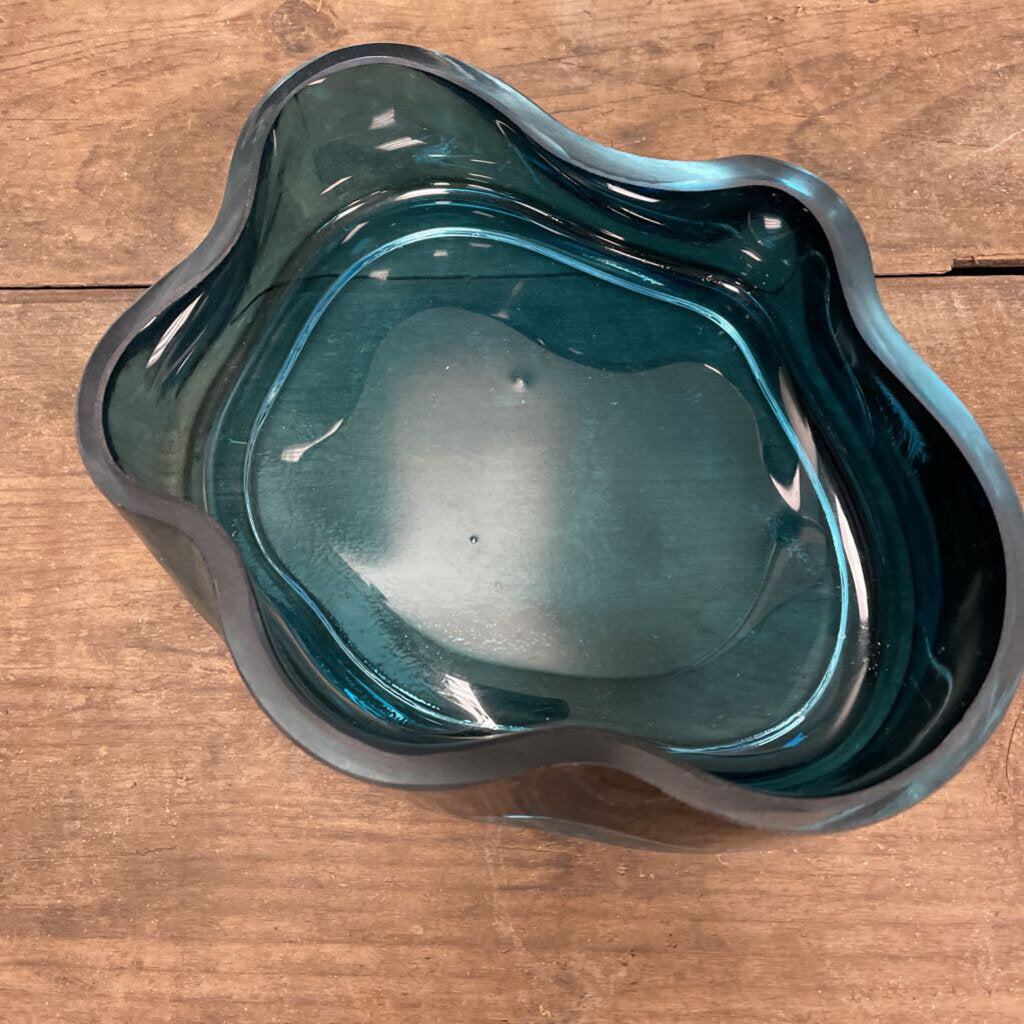 Blue Glass Bowl