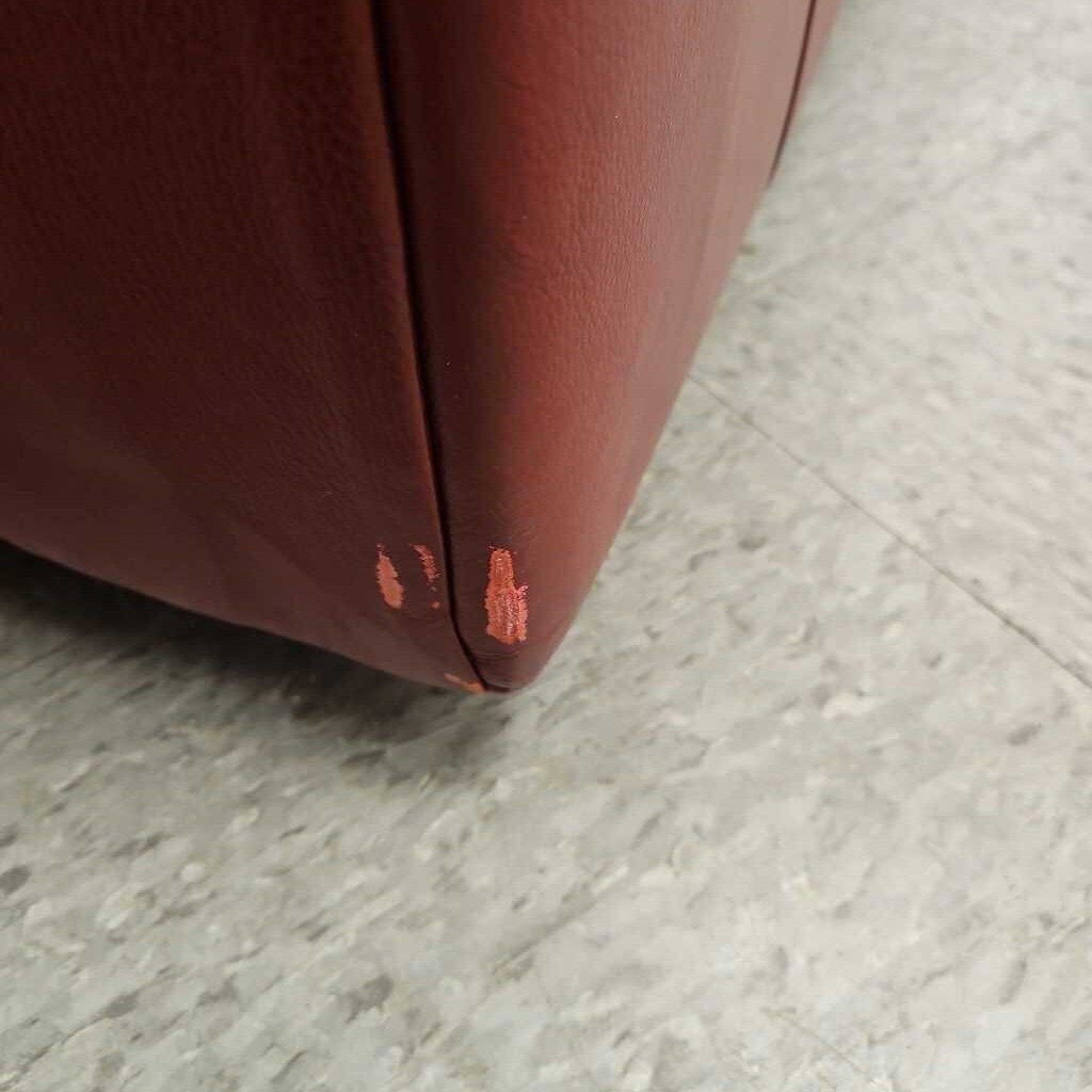 Leather Swivel Arm Chair by KFI
