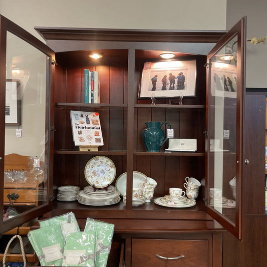 Cabot House, Keystone Collection, Manchester Collection 2-door Hutch Cherry