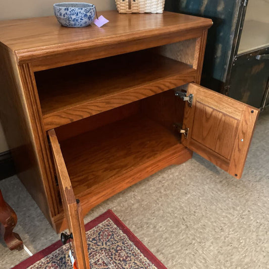 Solid Wood Accent Cabinet