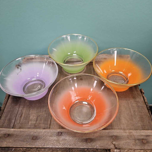 MCM Blendo Glass Bowl - Set of 4