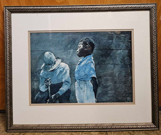 "Granddaughter" by Andrew Wyeth Framed Print
