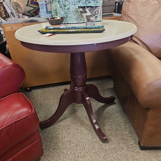 Small Solid Wood Round Dining Table