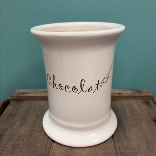 Ceramic Canister "Chocolat" by Design Pac