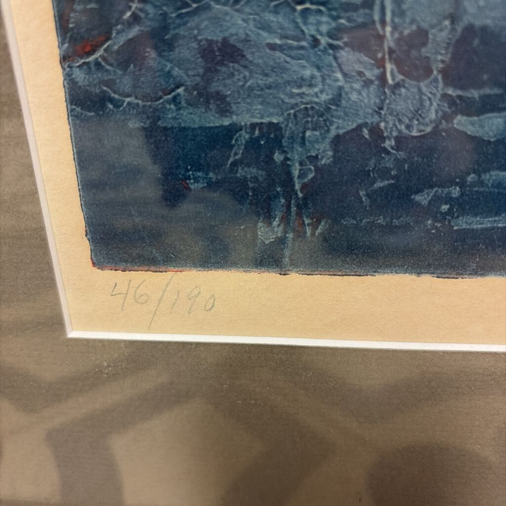 "Morning Mist IX" by Ruth Rodman, Signed, Framed