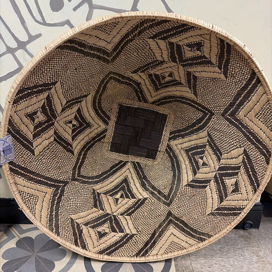 Decorative XL Tonga Basket, Made in Zambia
