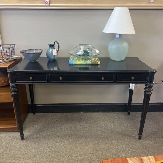 Ethan Allen Fluted Leg Console Table
