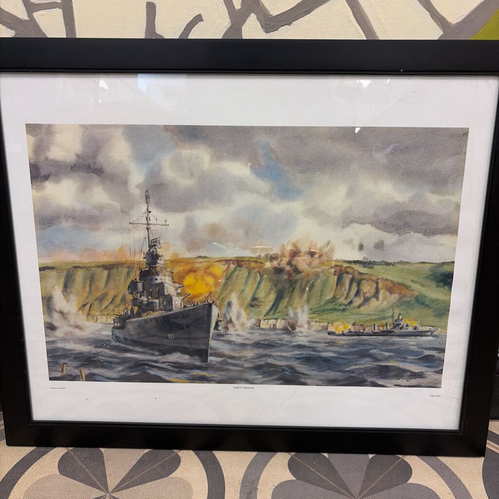 Framed Print of "Target of Opportunity" by Dwight Shepler