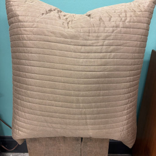 Bronze Silk Decorative Down Pillow