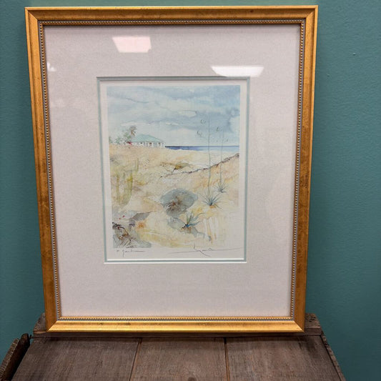 Island Life (2), St. Martin, Framed