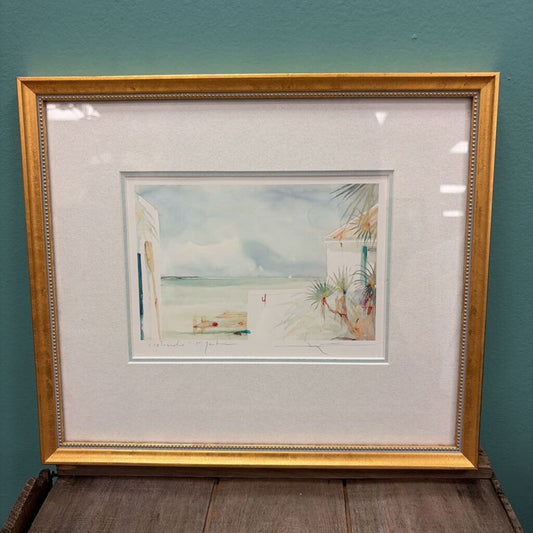 Island Life (3), St. Martin, Framed