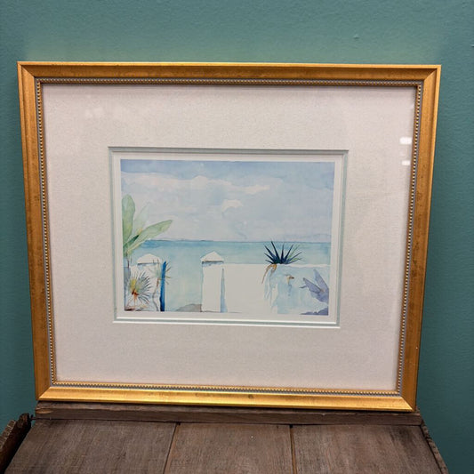 Island Life (4), St. Martin, Framed
