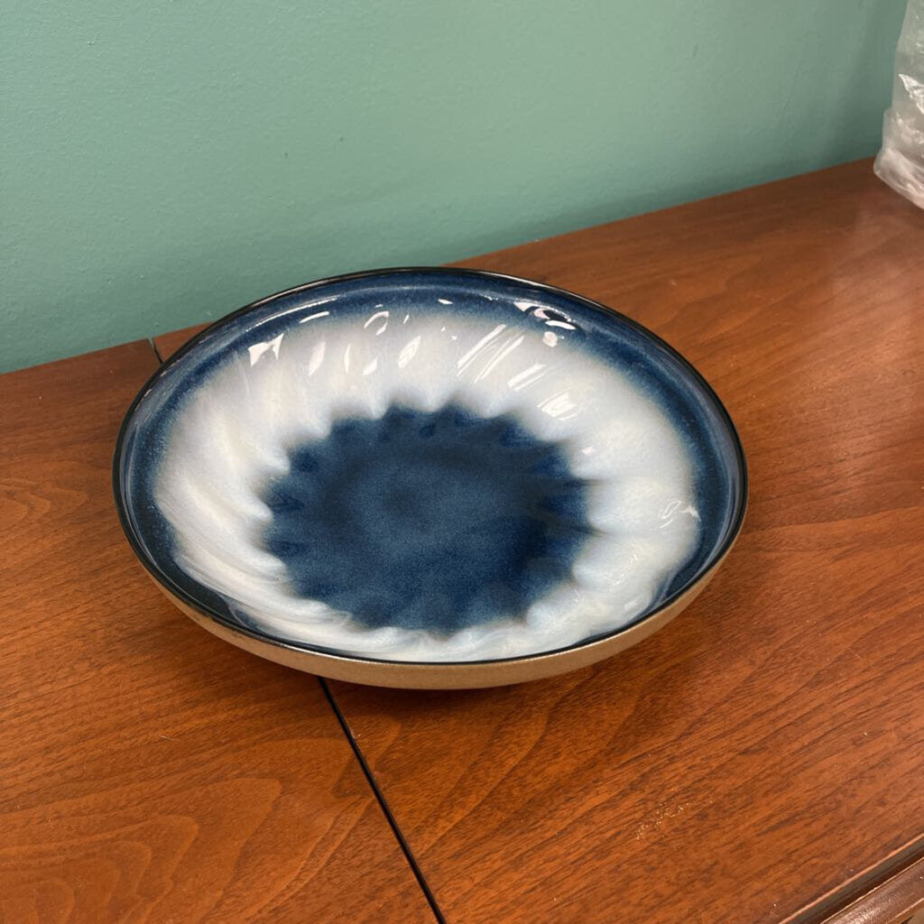 Peter Pots Glazed Ceramic Serving Bowl