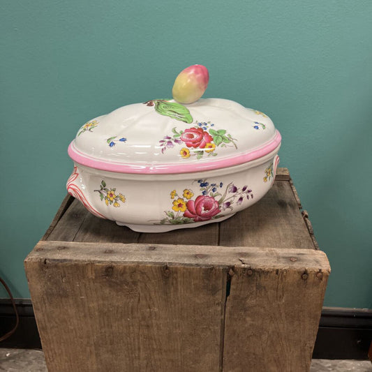 SPODE Marlborough Sprays 2.5qt Casserole Dish w/Lid