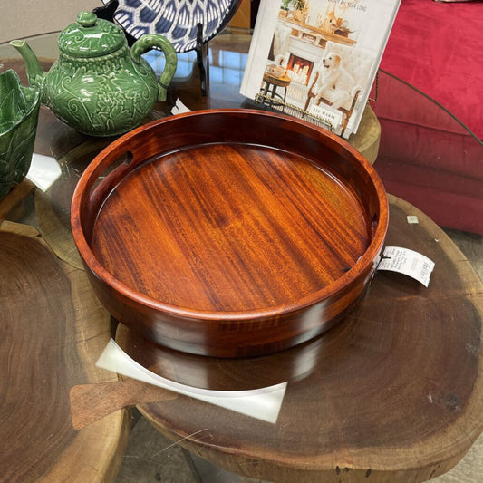 Vintage Pomerantz Teak Serving Tray